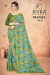 Pranjul Vol 1 By Kiyra Georgette Printed Daily Wear Saree Wholesale Online
